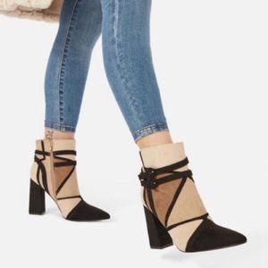 Heeled Booties, Size 7.5